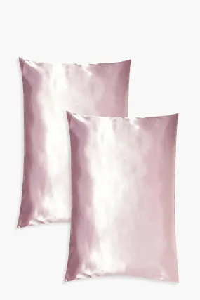 2 Pack Satin Hair Protect Pillowcase