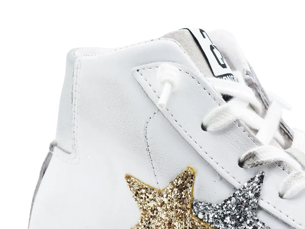 2STARS Sneakers High White 2SD2940