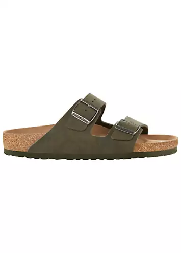 Arizona Vegan Desert Dust Thyme Sandals by Birkenstock | Look Again