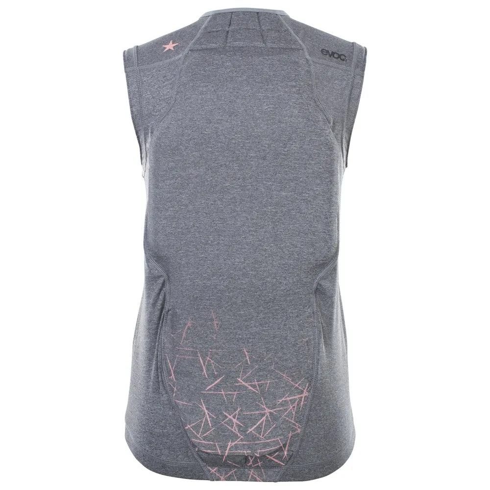 Back protection Evoc ---Protector Vest Women Carbon Grey