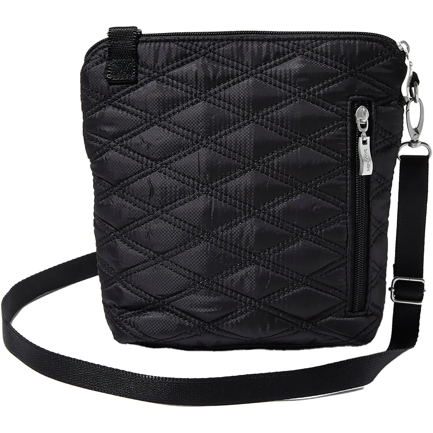 Baggallini Modern Pocket Crossbody Black Quilt