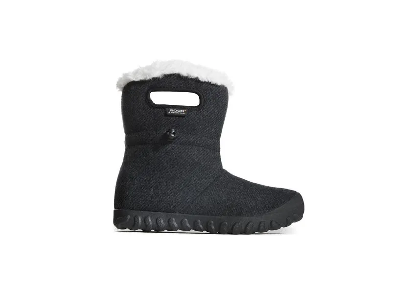 B- Moc Wool Charcoal Women's Insulated Boot