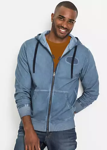 bonprix Men’s Zip Hoodie | Grattan