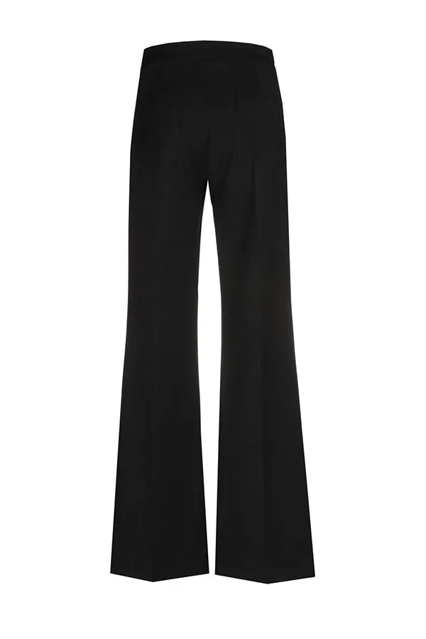 Caroline Biss SWALLOW DETAIL STRAIGHT TROUSERS