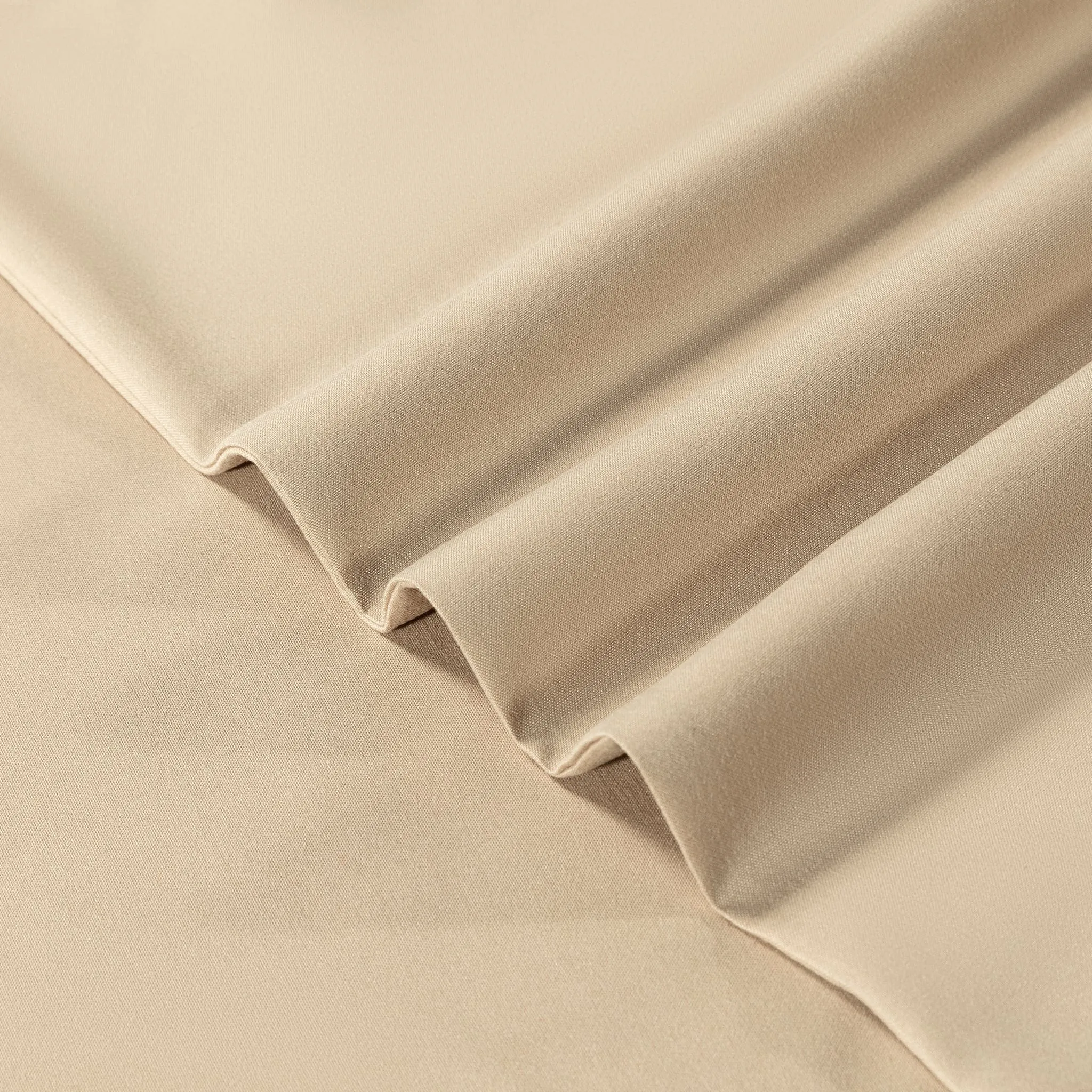 Cathay Home Double Sheet Set - Sand  - Clement