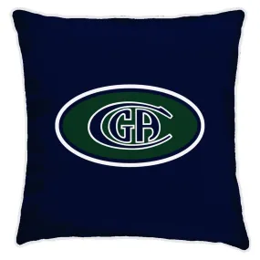 CGA Navy Throw Pillow