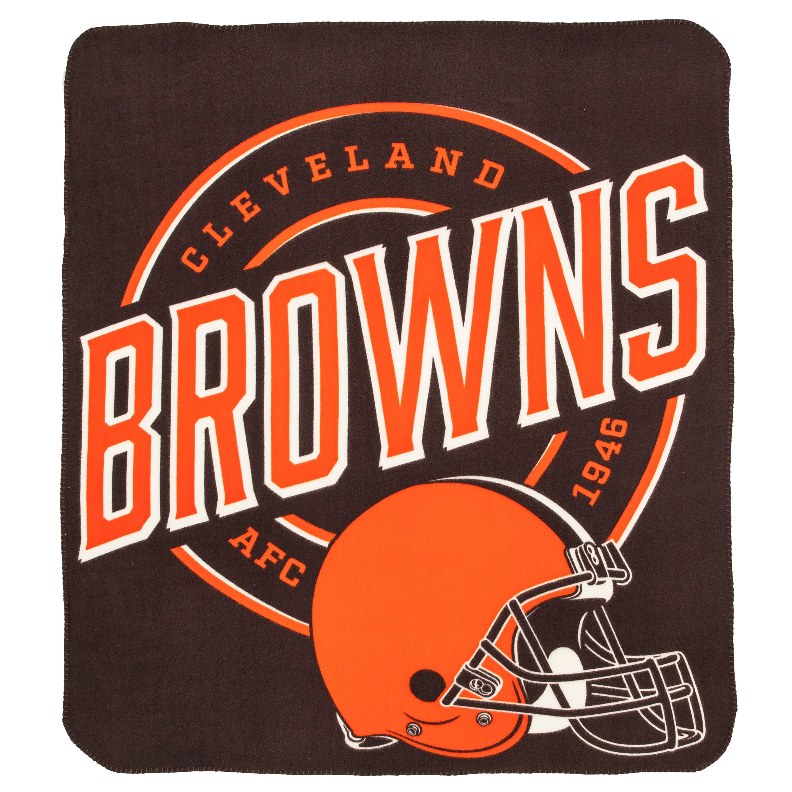 Cleveland Browns 50 x 60 Campaign Fleece Throw Blanket