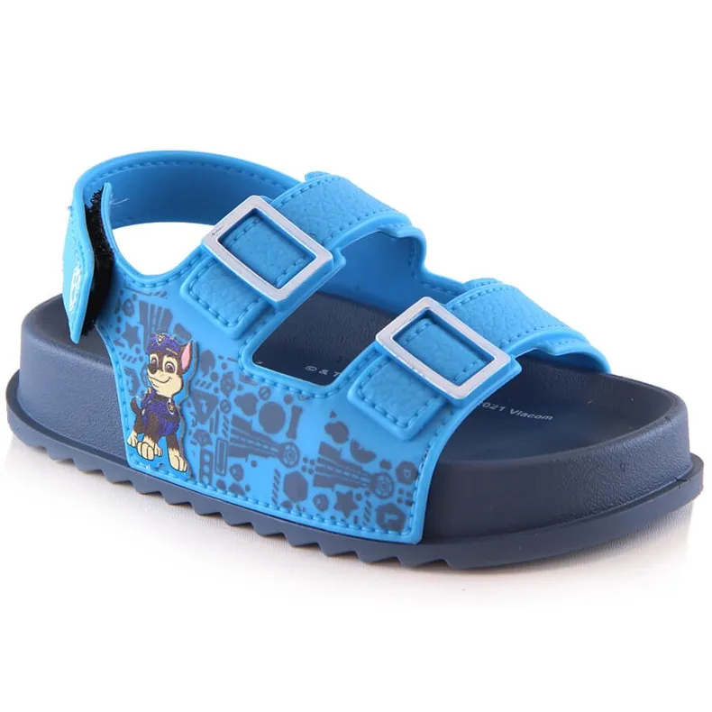 Comfortable children's sandals scented blue Paw Patrol Zaxy JJ385017 07GR21BR