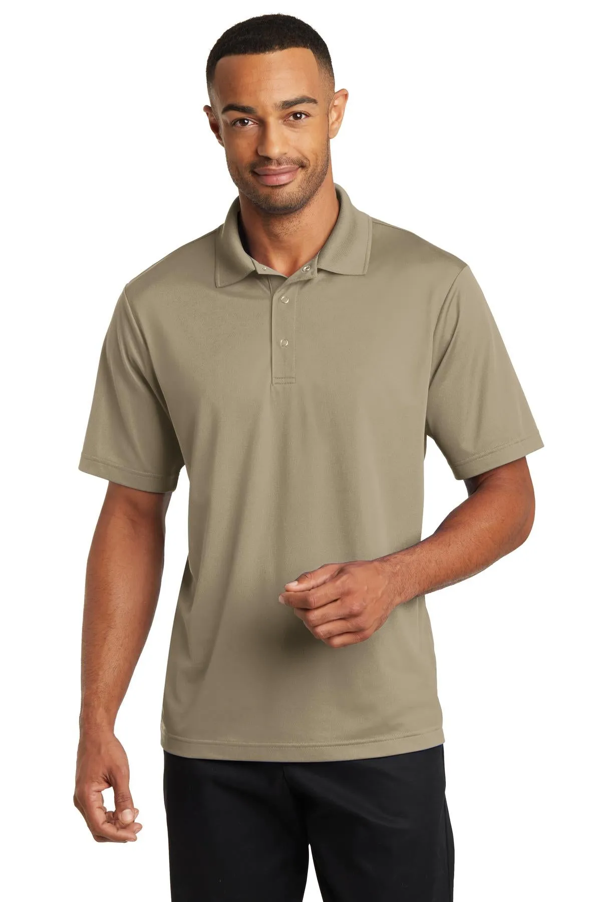 CornerStone Men's Micropique Gripper Polo. CS421