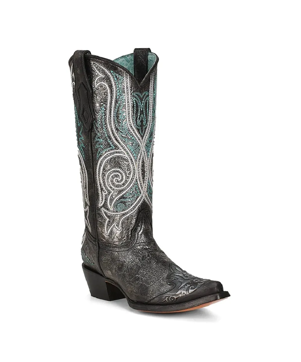 Corral Women's Overlay Embroidery Boot