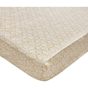 Crane Baby Kendi Crib Sheet, Diamond