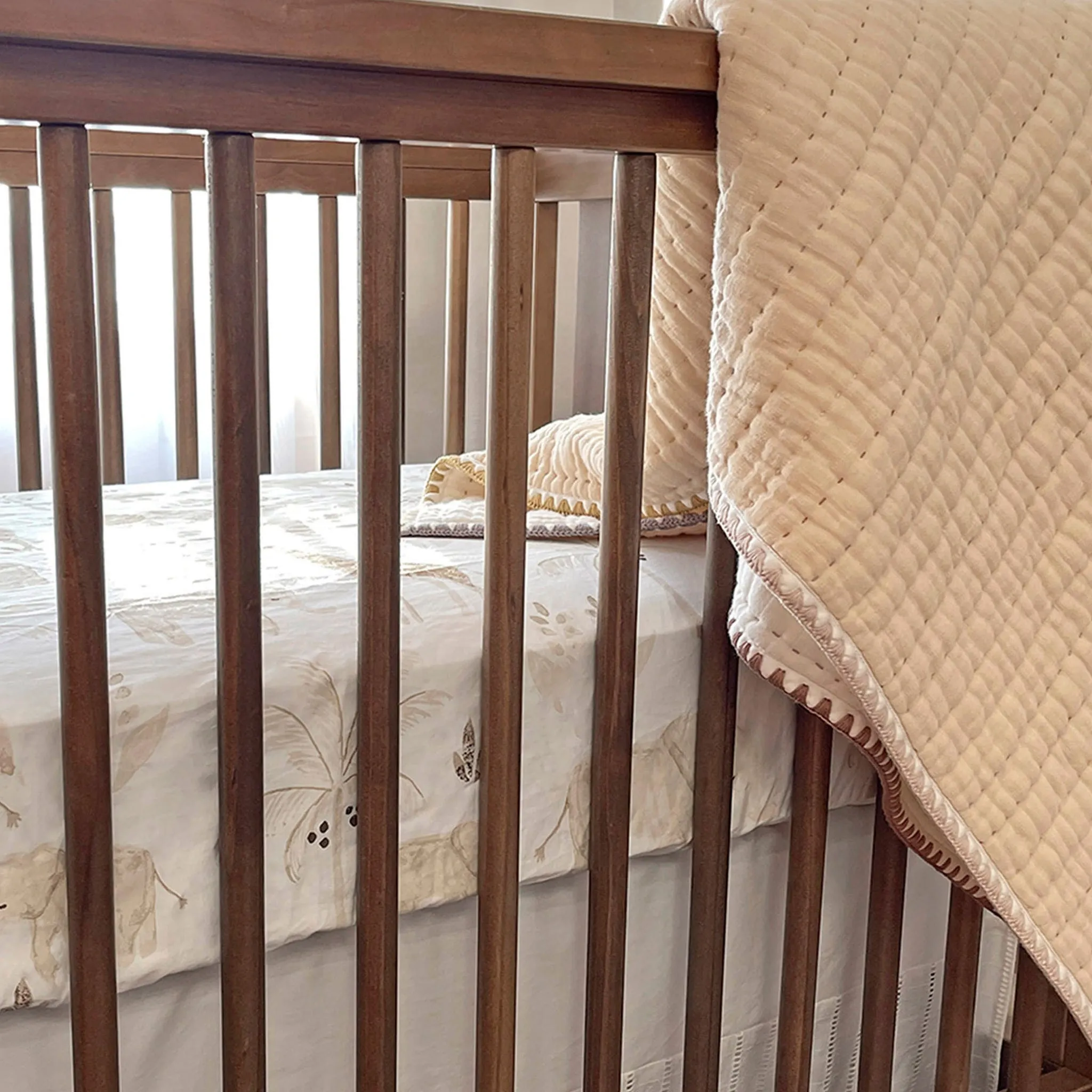 Crane Kendi Crib Fitted sheet  - Clement