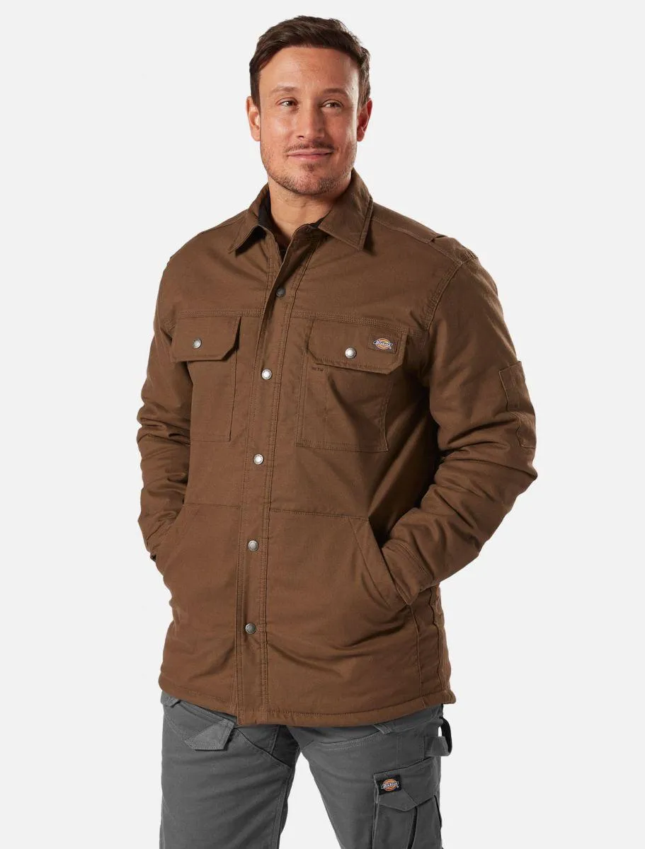 Dickies Flex Duck Shirt Jacket Timber