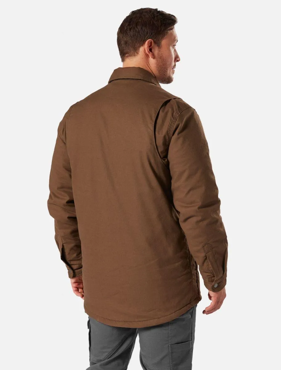 Dickies Flex Duck Shirt Jacket Timber