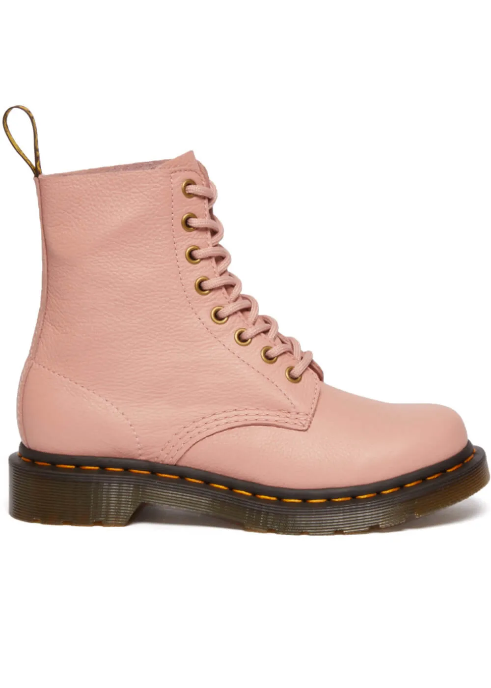 Dr. Martens 1460 Pascal Virginia Soft Leather Boots Peach Beige