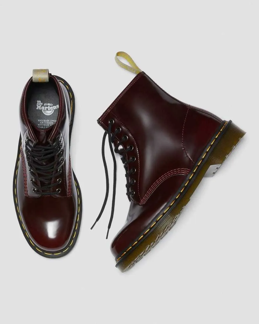 Dr Martens- 1460 Vegan Cherry Red Oxblood Rub Off