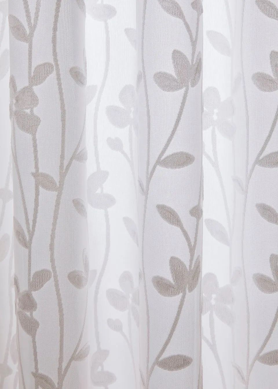 Dreams & Drapes Sophia Jacquard Ivory Pencil Pleat Curtains