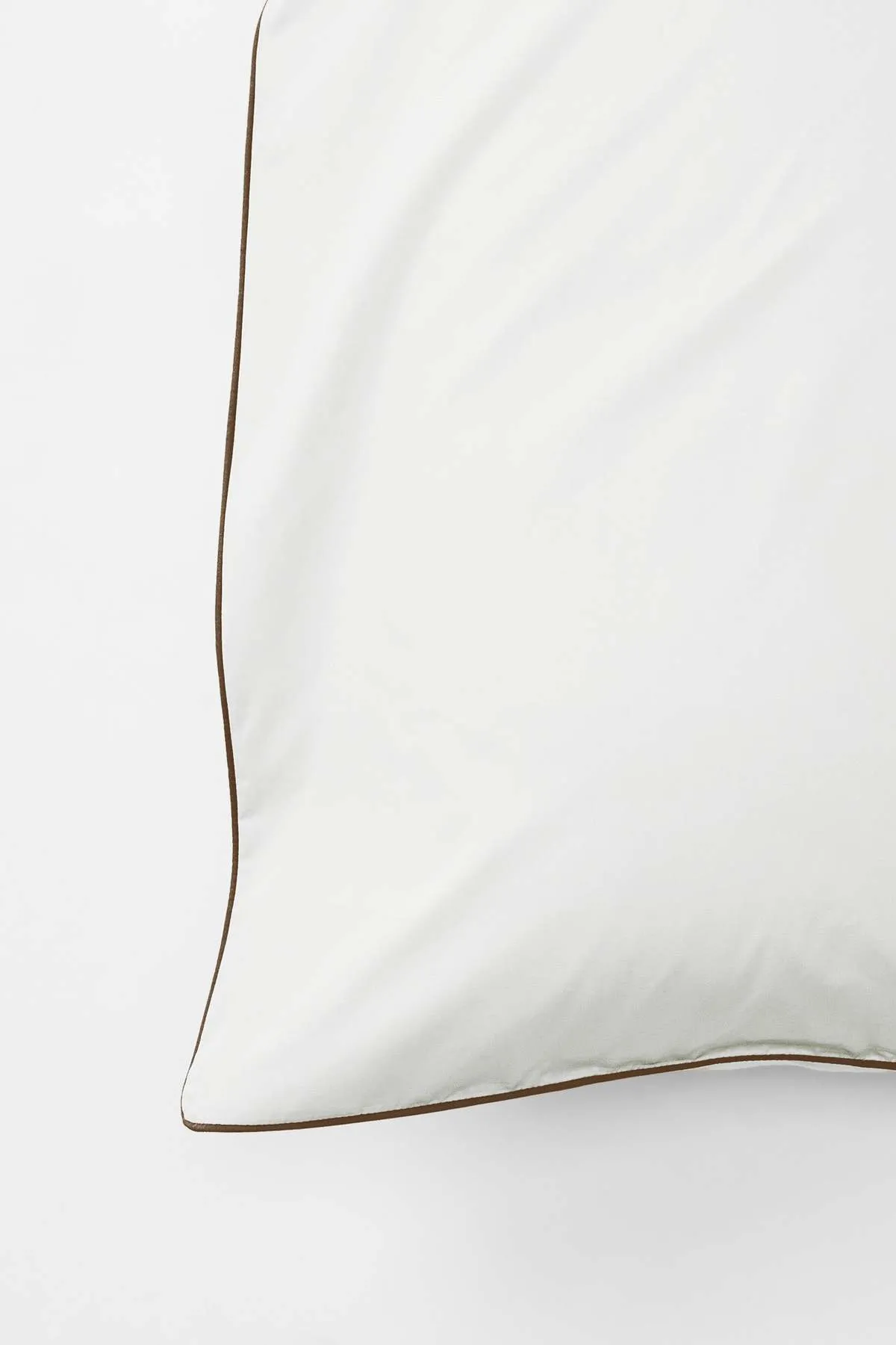 Duvet Cover - Contrast Edge/Prism with Carob