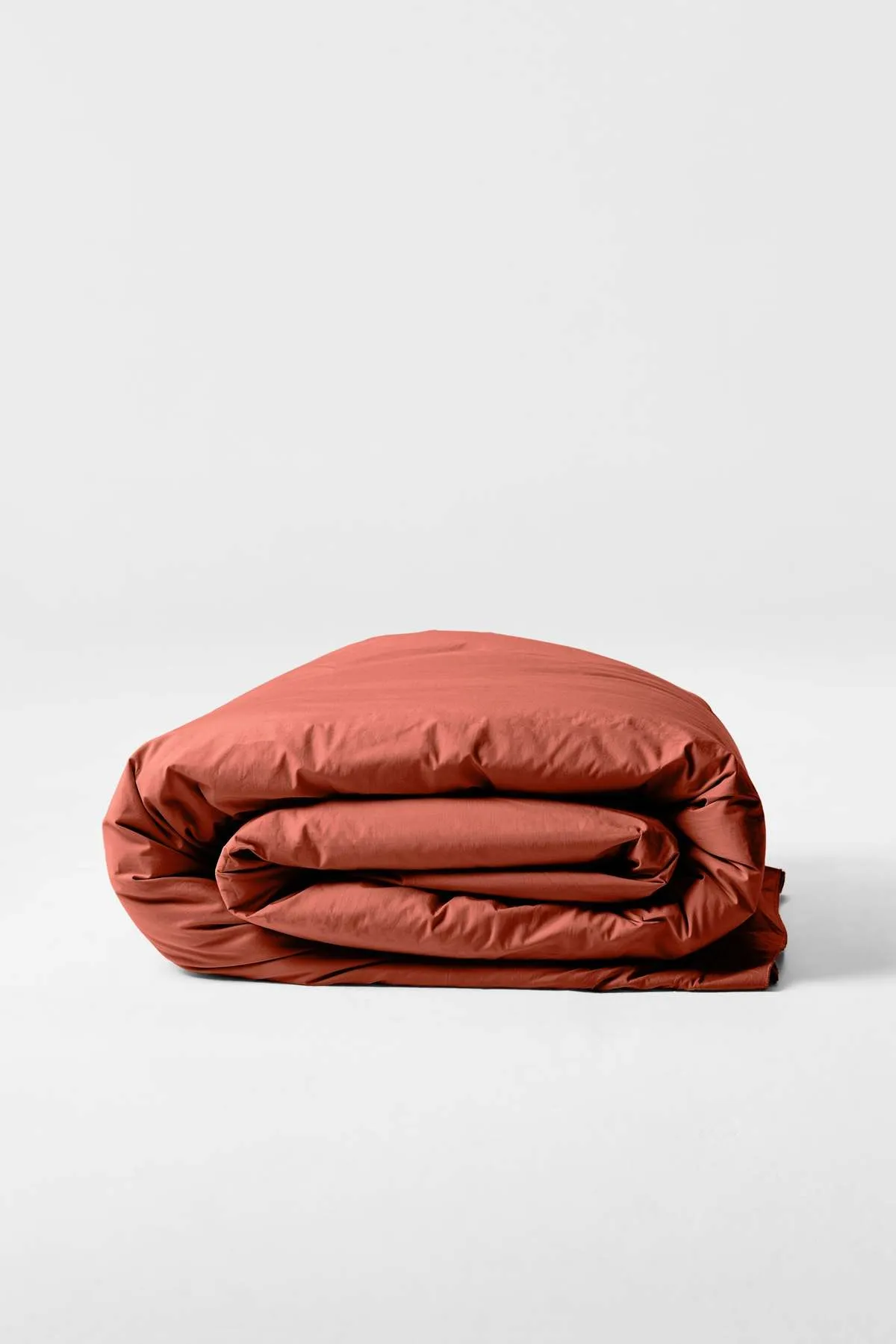 Duvet Cover - Ochre Red