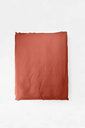 Duvet Cover - Ochre Red