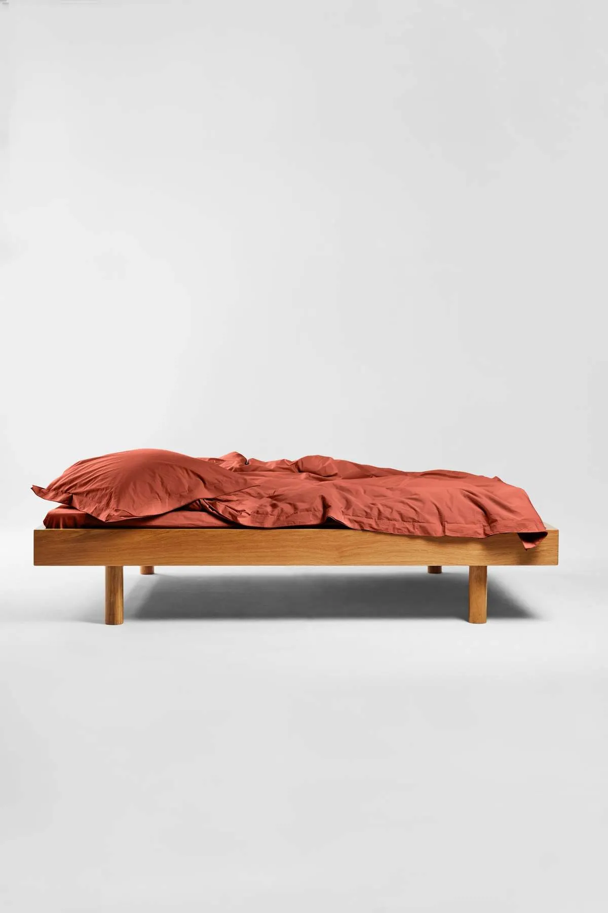 Duvet Cover - Ochre Red