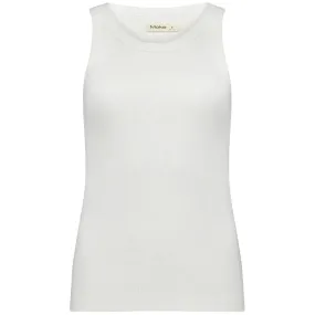 Eddie - Women's Rib Tank || White