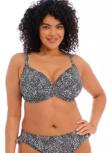 Elomi Pebble Underwired Plunge Bikini Top | Grattan