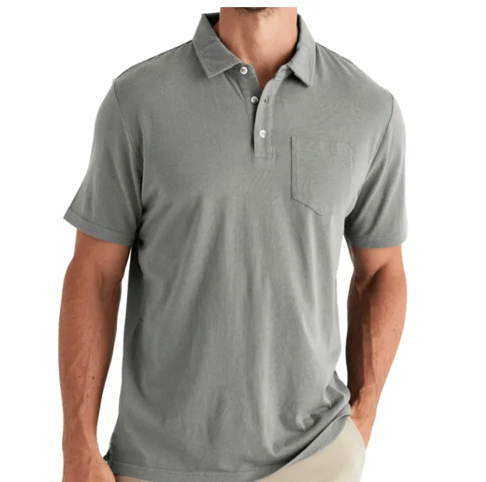 Free Fly Men's Bamboo Heritage Polo