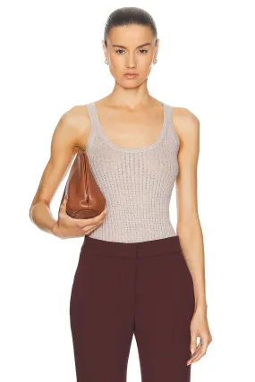 Gabriela Hearst Nevin Pointelle Tank Top