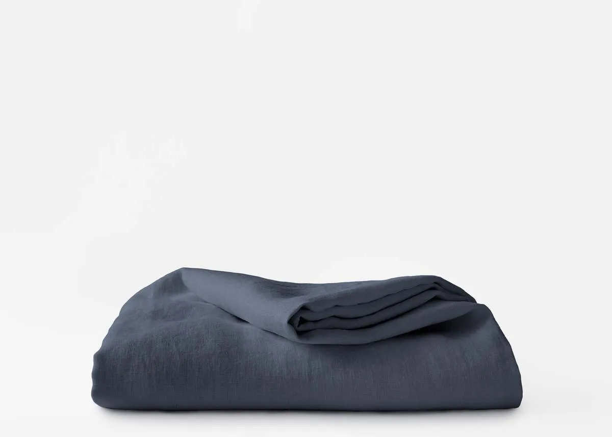 Hemp Duvet Cover - Night Swim