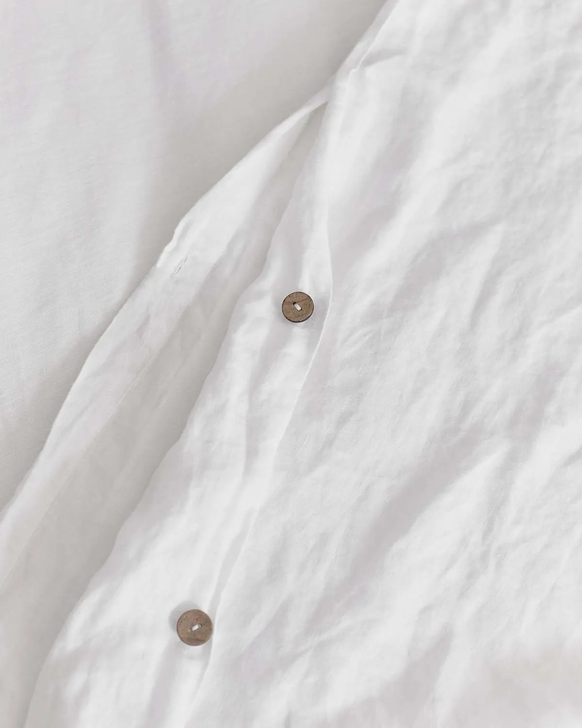 Hemp Duvet Cover - White