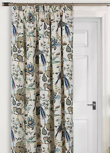 Home Curtains Kensington Pencil Pleat Door Curtain | Kaleidoscope