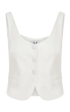 ILA. Olivia Tailored Cropped Vest