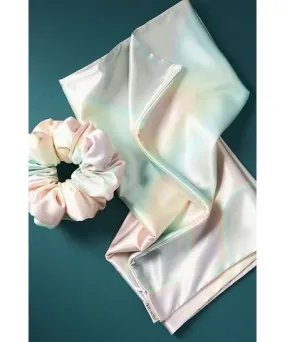 KITSCH Well Rested Satin Pillowcase and Pillow Scrunchie Gift Set