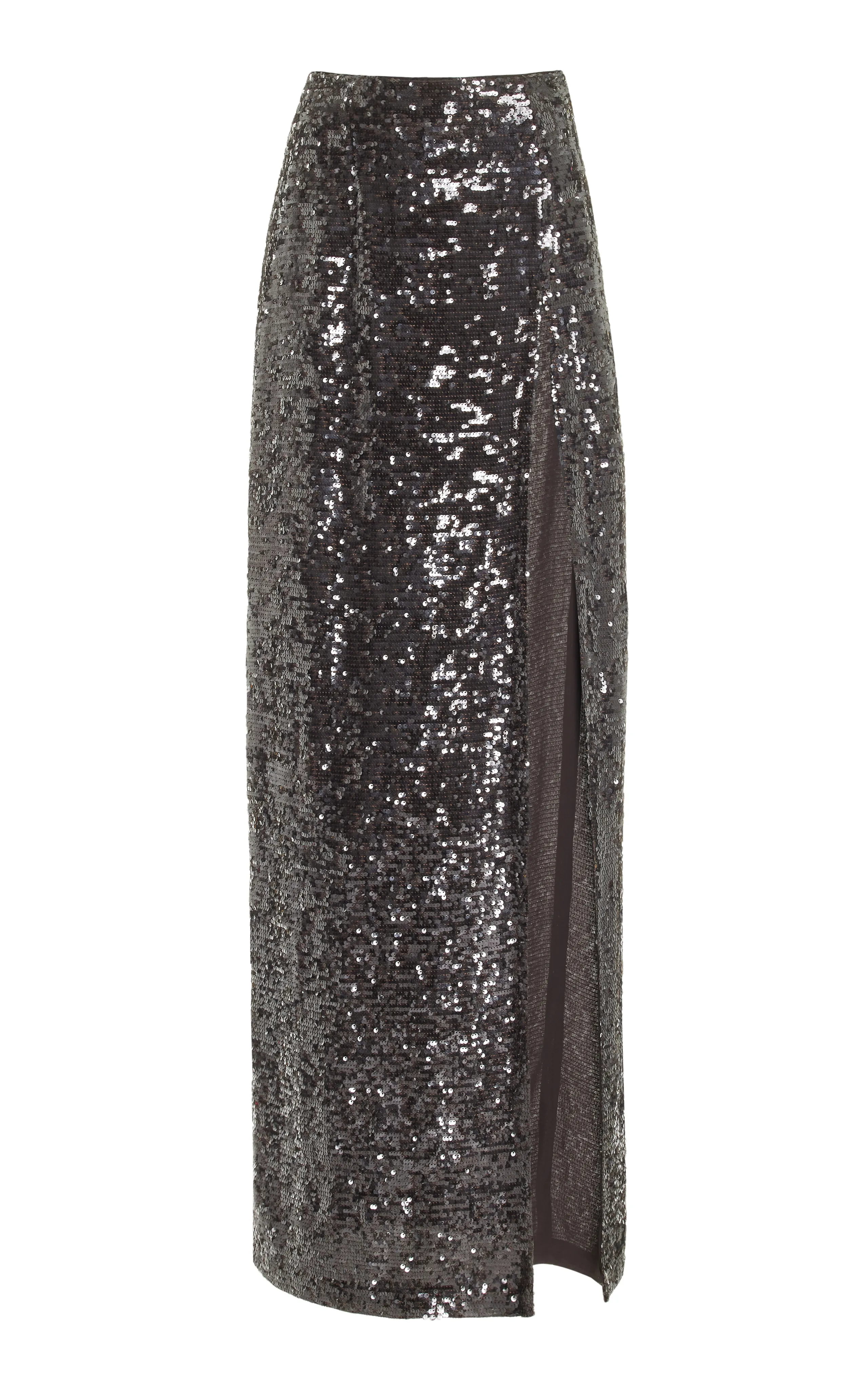 LAPOINTE Sequined Crepe Maxi Skirt