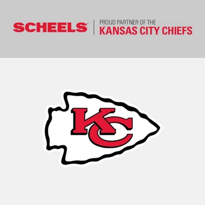 Logo Brands Kansas Chiefs Raschel Throw Blanket