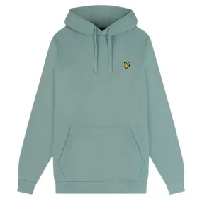 Lyle & Scott Brand Logo Slate Blue Hoodie