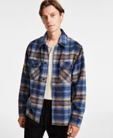 Macy's And Now This Men's Regular-Fit Plaid Shirt Jacket, Created for Macy's