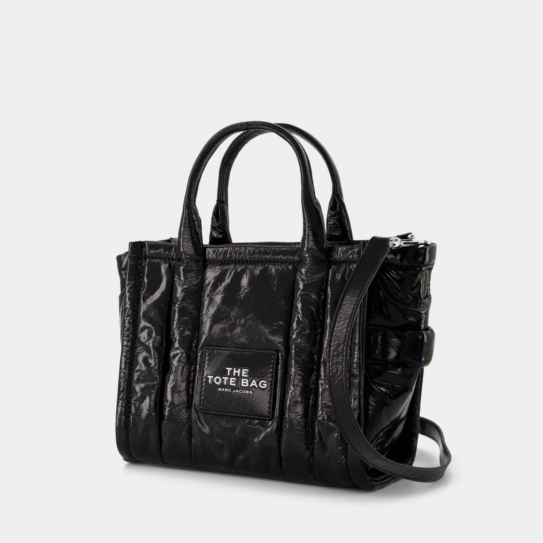 Marc Jacobs  The Mini Tote in Black Leather