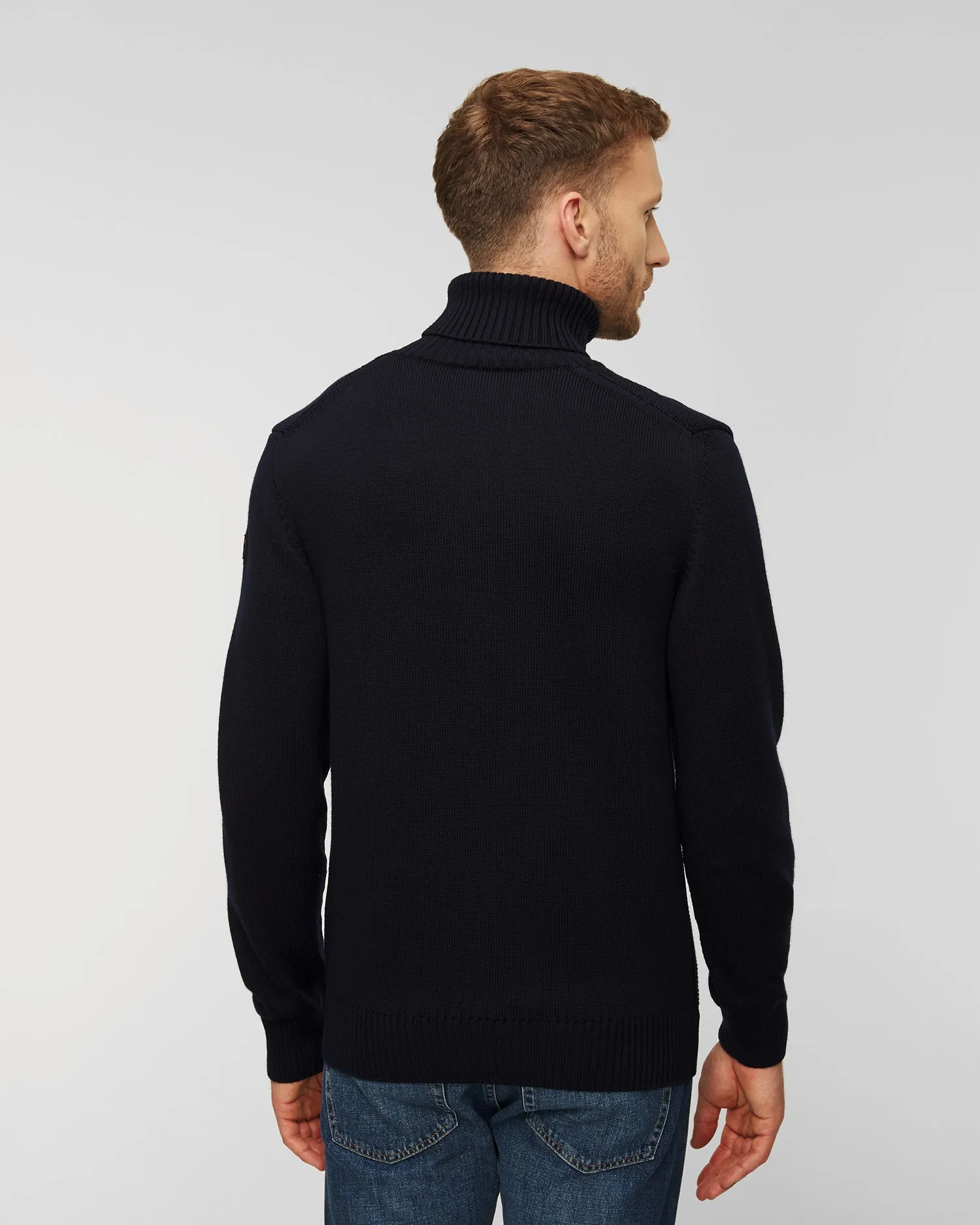 Men’s woolen turtleneck Paul&Shark Navy blue 13311014-50