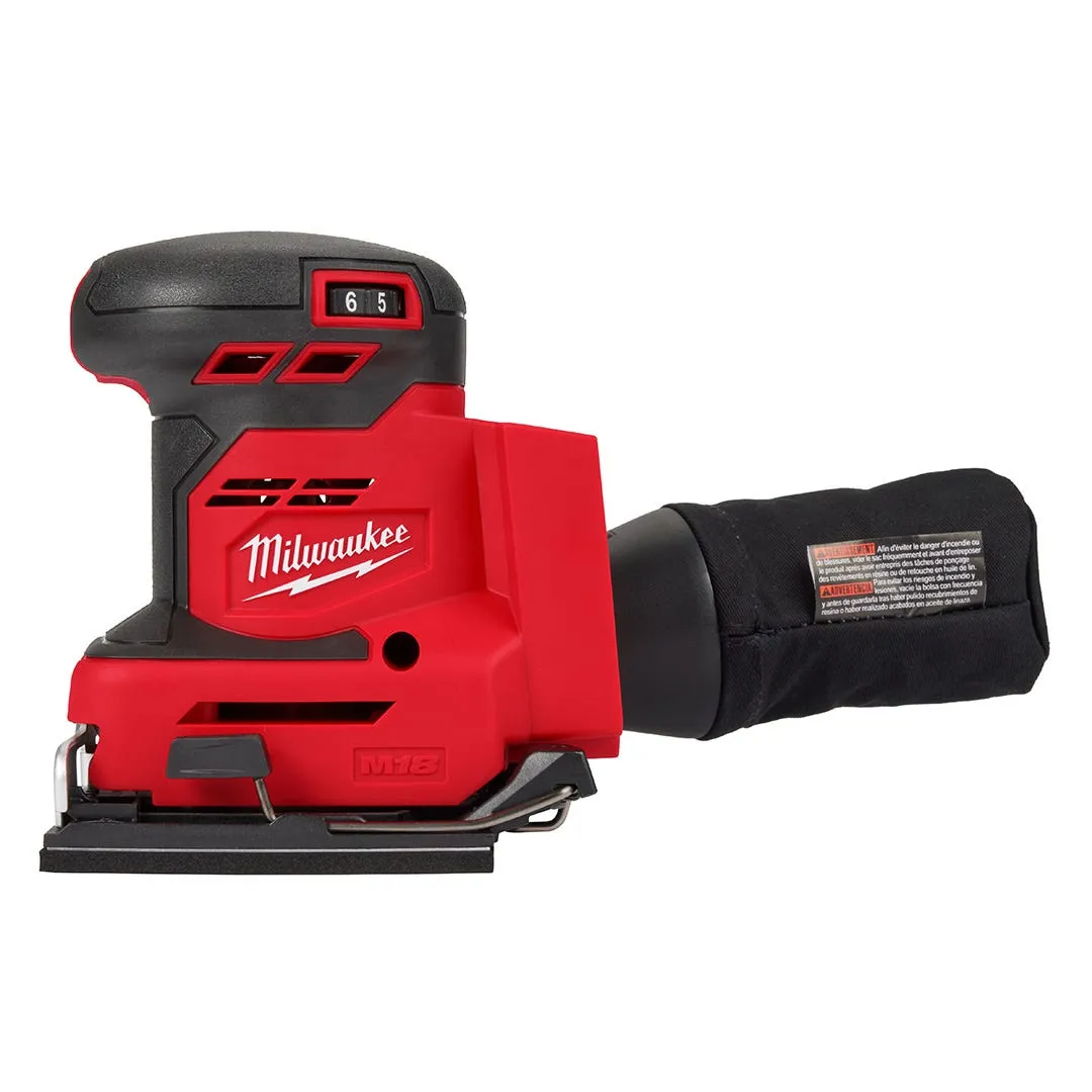 Milwaukee M18 1/4'' Cordless Sheet Sander (Bare Tool) 2649-20