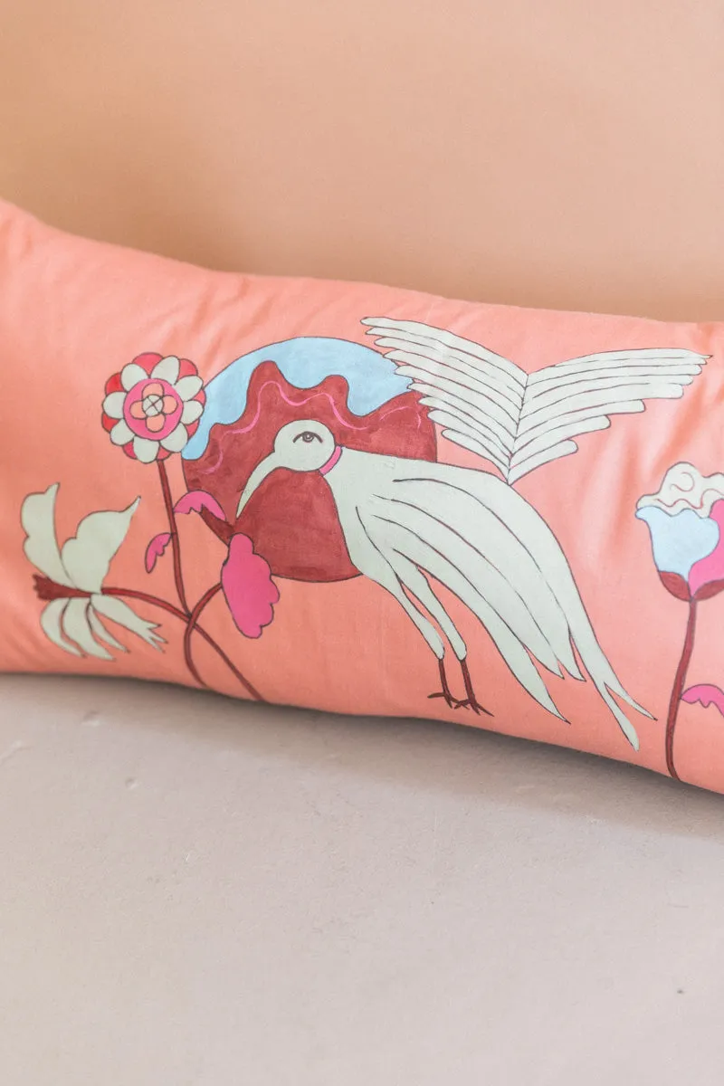 MOON BIRD LUMBAR PILLOW