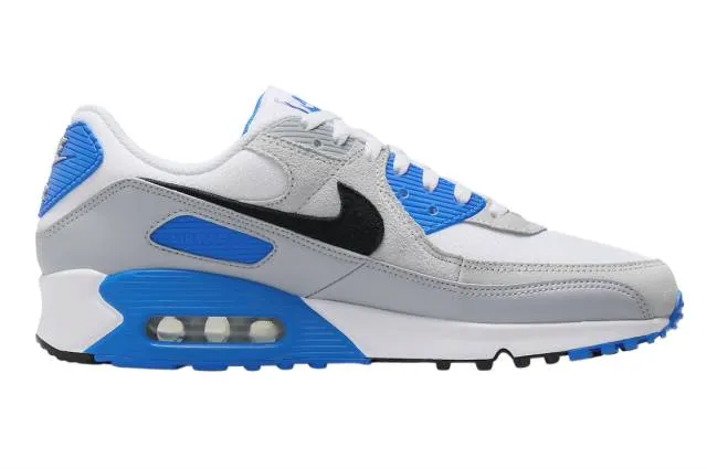 Nike Air Max 90 (Pure Platinum Photo Blue/ White/ Photo ...