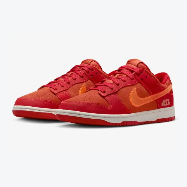 Nike Dunk Low (ATL/ University Red/ Bright Crimson/ Whit...