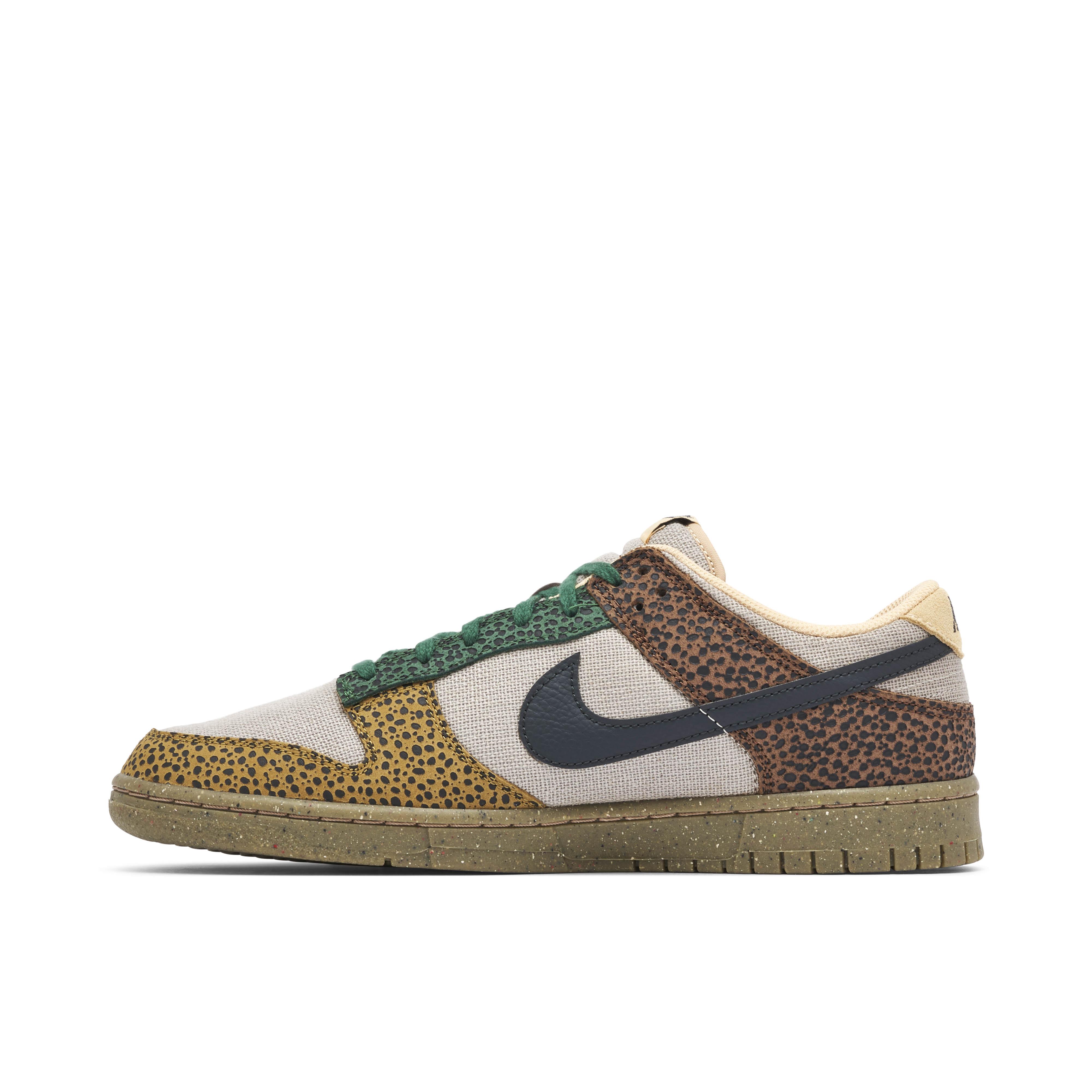 Nike Dunk Low Safari Golden Moss | DX2654-200 | Laced