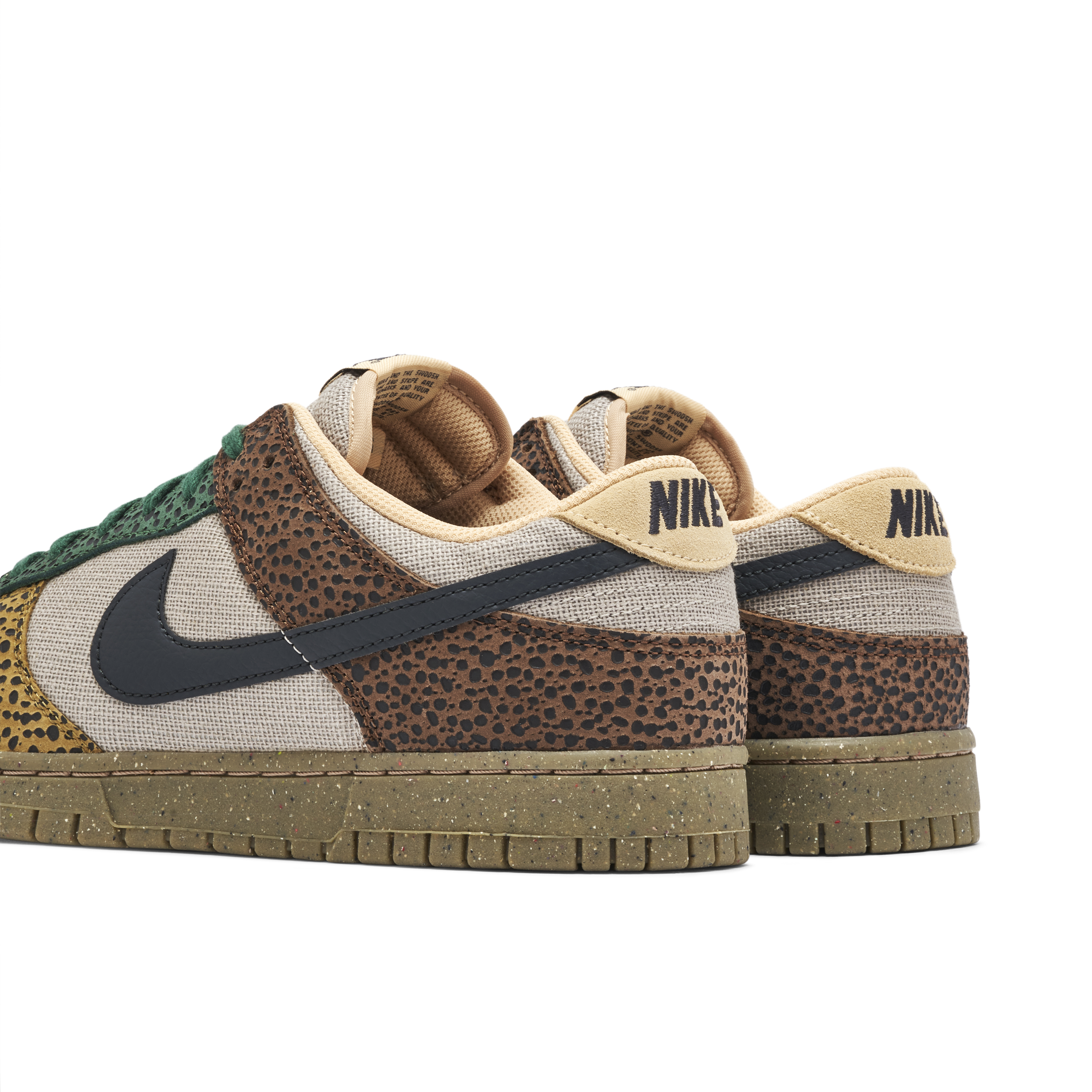 Nike Dunk Low Safari Golden Moss | DX2654-200 | Laced