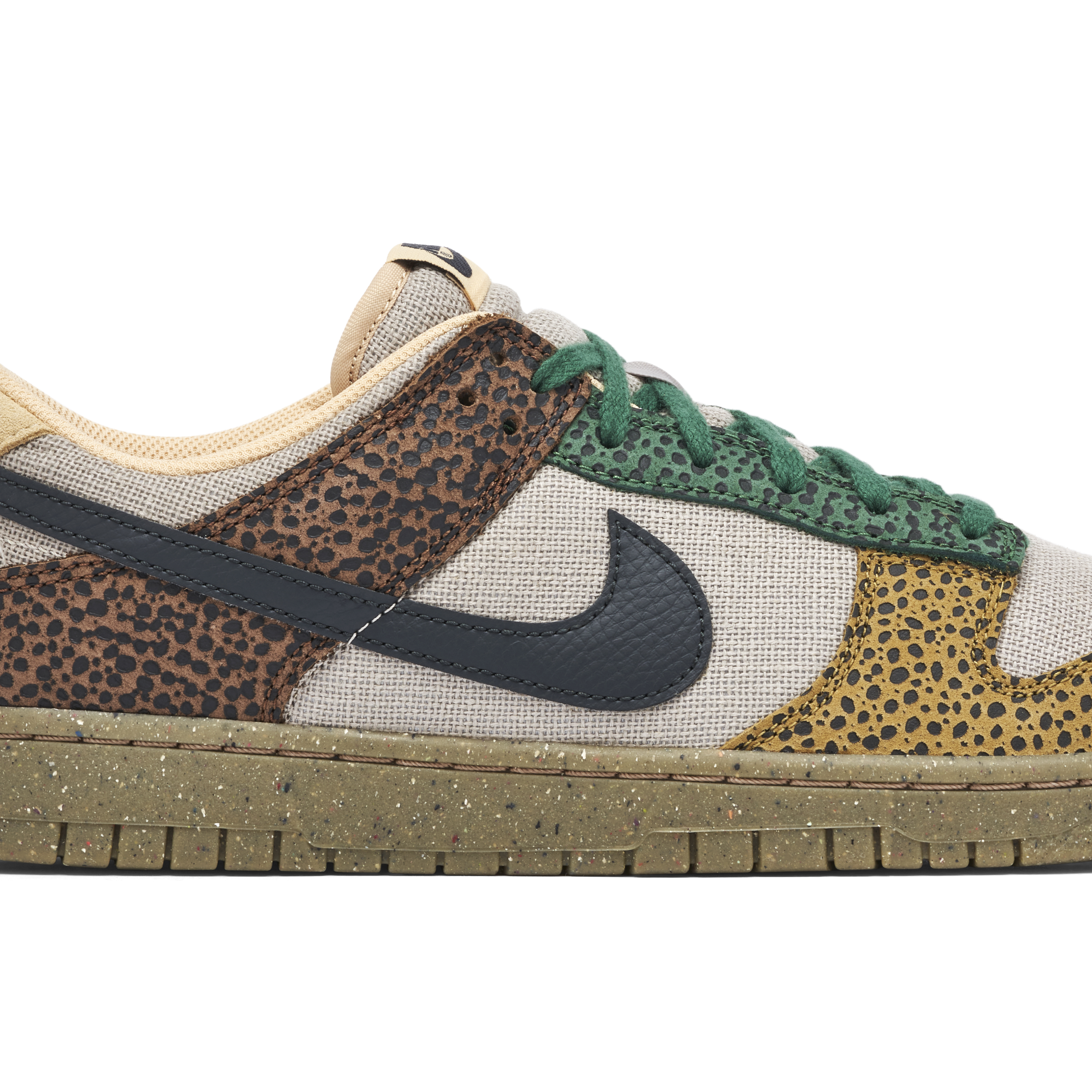 Nike Dunk Low Safari Golden Moss | DX2654-200 | Laced