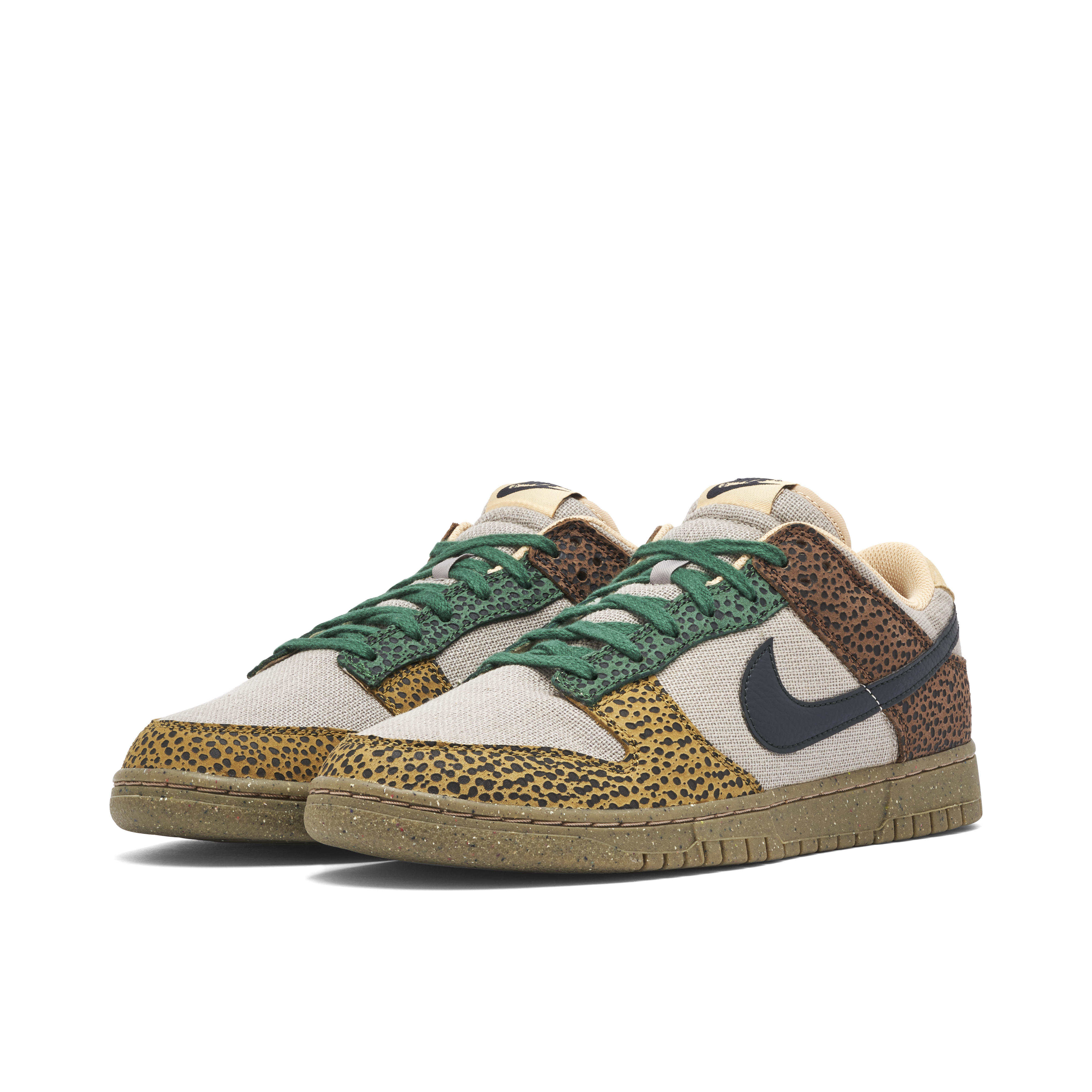 Nike Dunk Low Safari Golden Moss | DX2654-200 | Laced