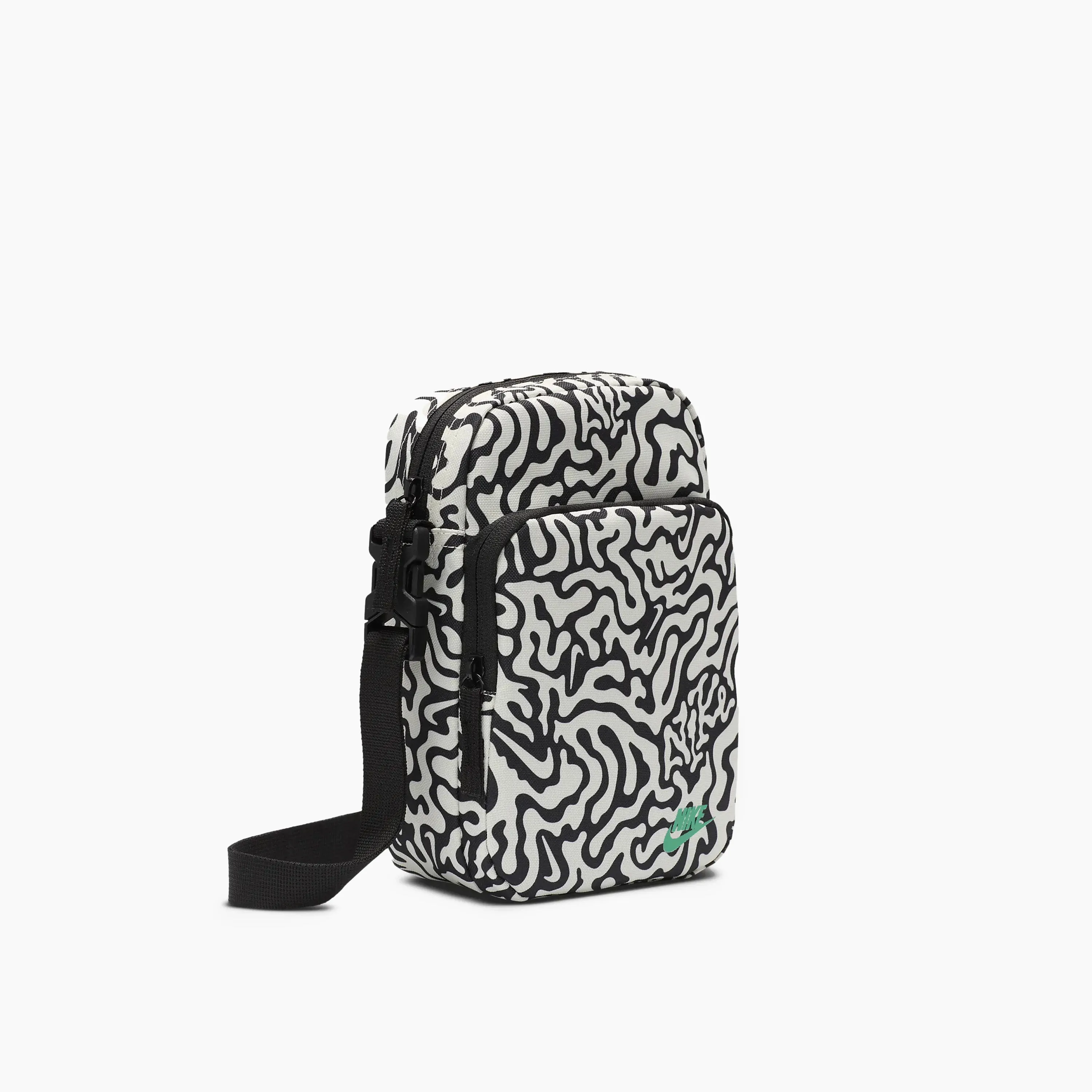 NIKE HERITAGE CROSSBODY BLACK & COCONUT MILK - FN0884