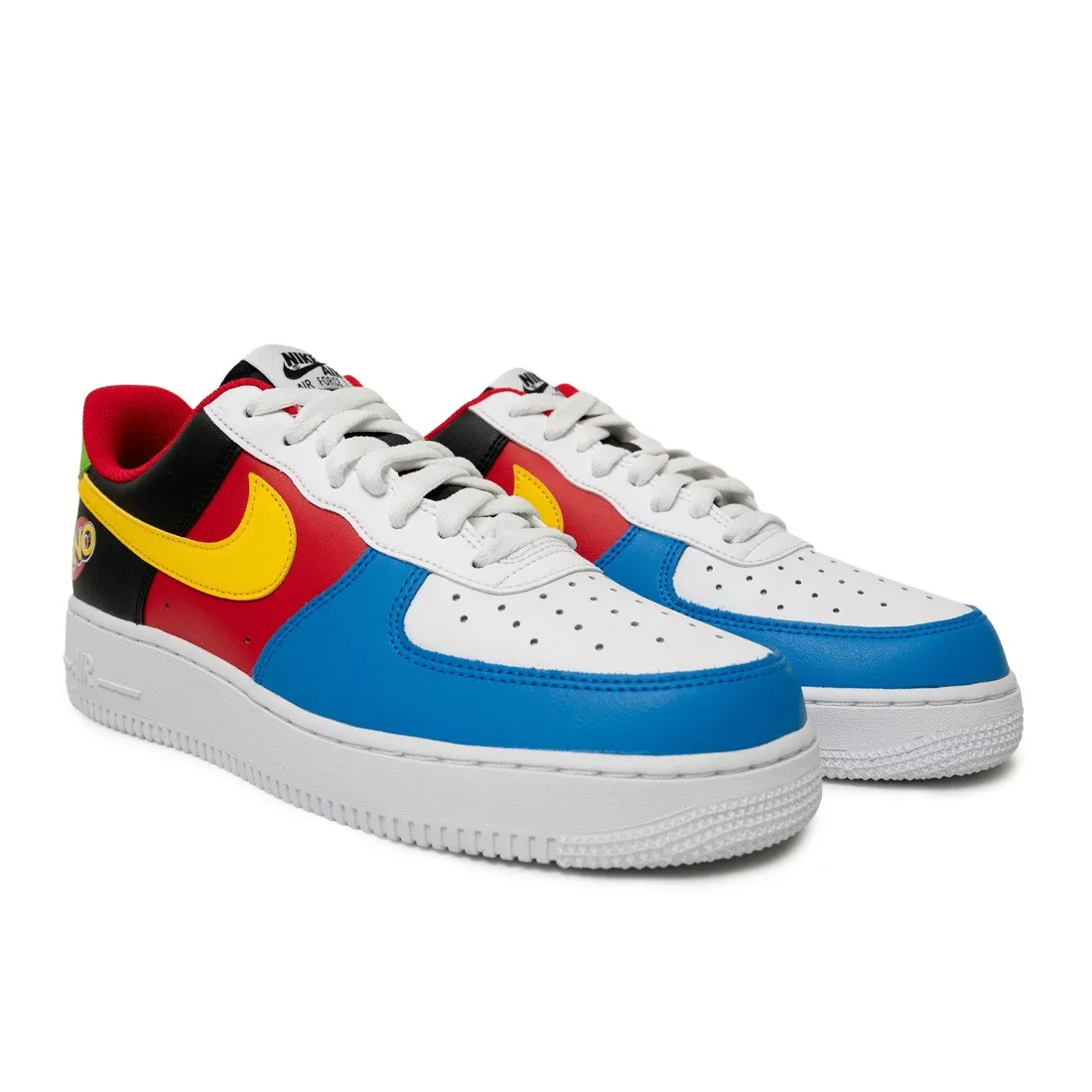 Nike Men Air Force 1 07 Uno (white / yellow zest-university red)